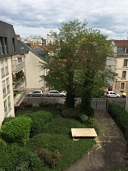 Vue de l'appartement  (espace vert)